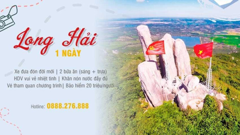 Tour du lịch Long Hải 1 ngày giá rẻ