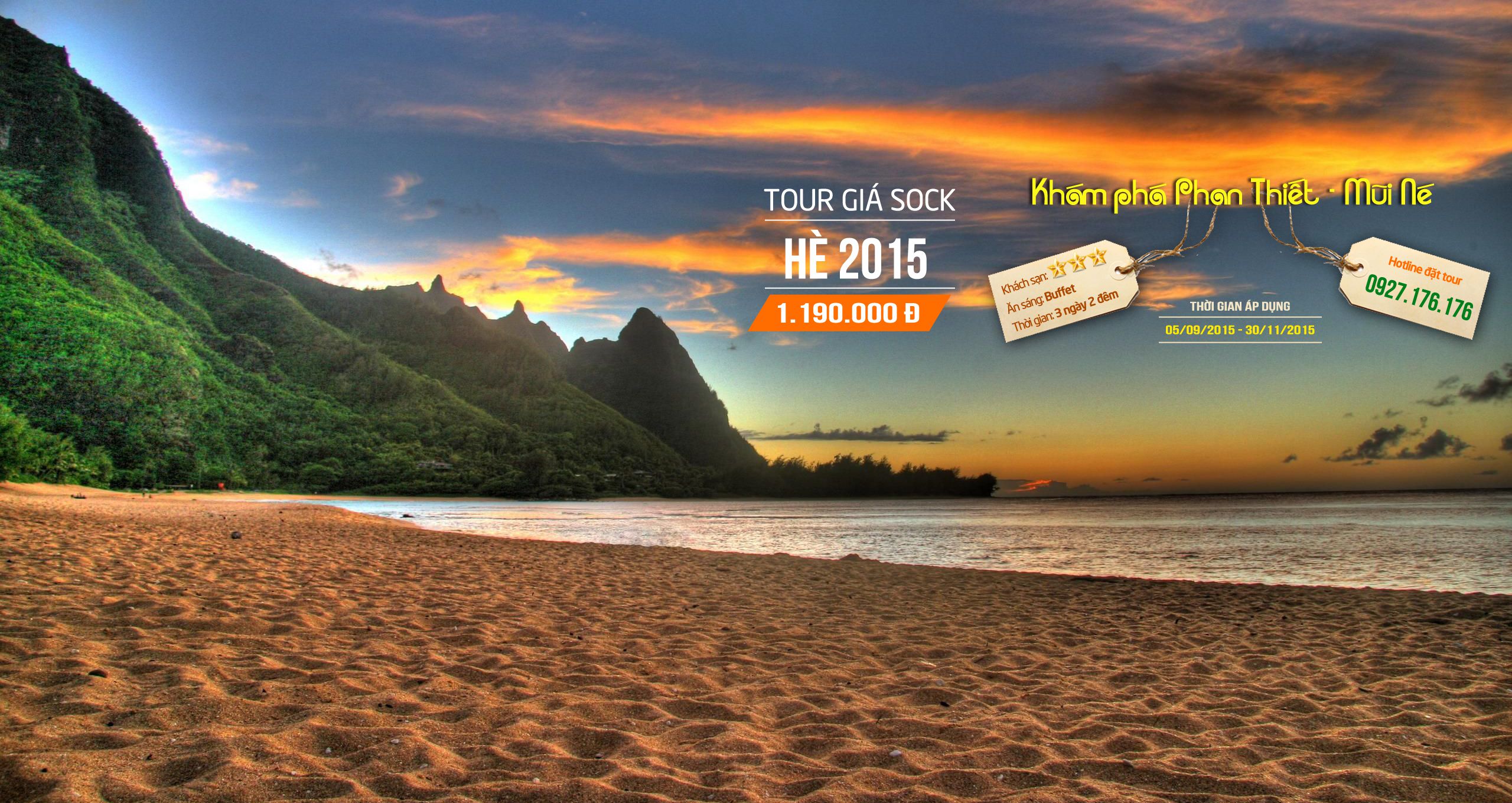 Tour Phan Thiết Mũi Né hè 2015 giá rẻ