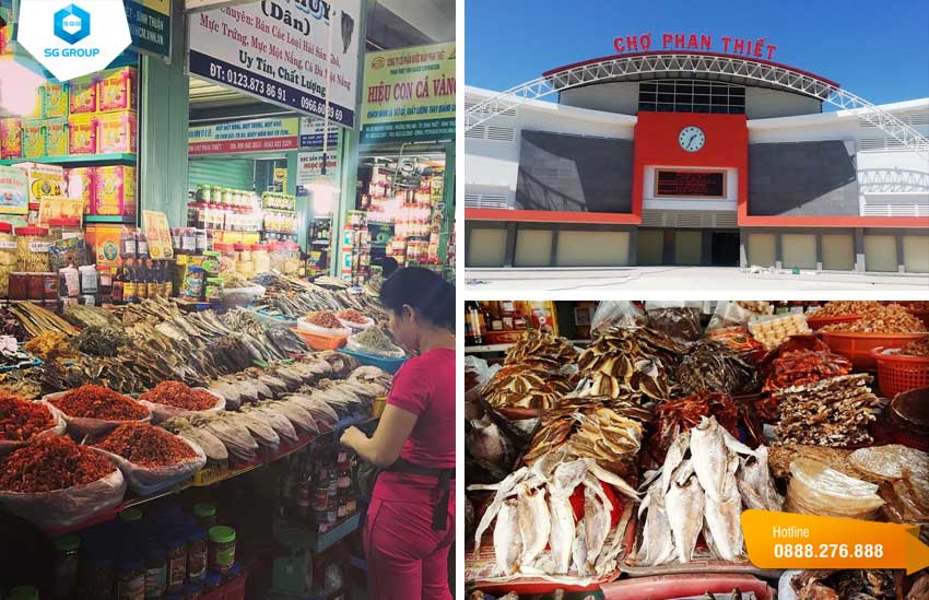 Ghé chợ Phan Thiết khám phá văn hóa và ẩm thực, mua quà lưu niệm tặng người thân.