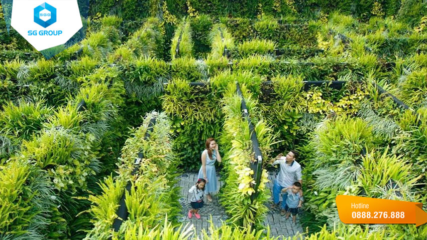 Vườn bí ẩn - Le jardin des secrets Bà Nà Hills Đà Nẵng