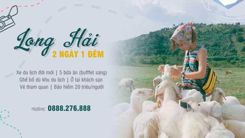Tour Long Hải 2 ngày 1 đêm giá rẻ