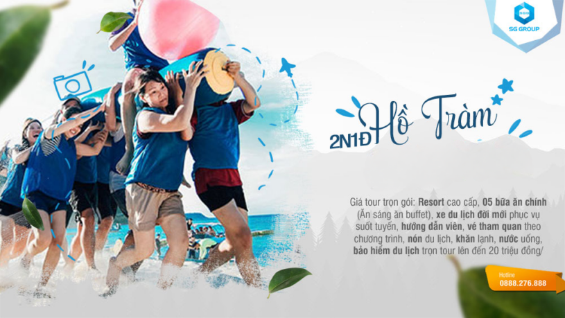 Saigontourism là đơn vị lữ hành hàng đầu trong tour du lịch Hồ Tràm Vũng Tàu 2 ngày 1 đêm giá rẻ