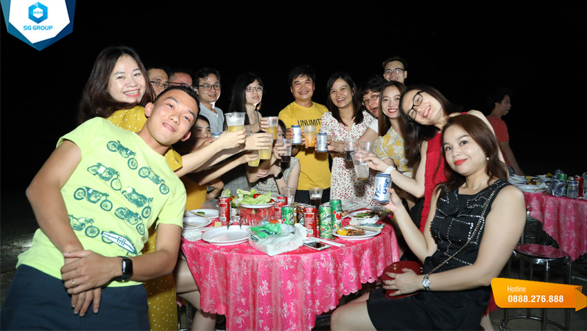 Gala dinner của Techcombank tại Long Hải