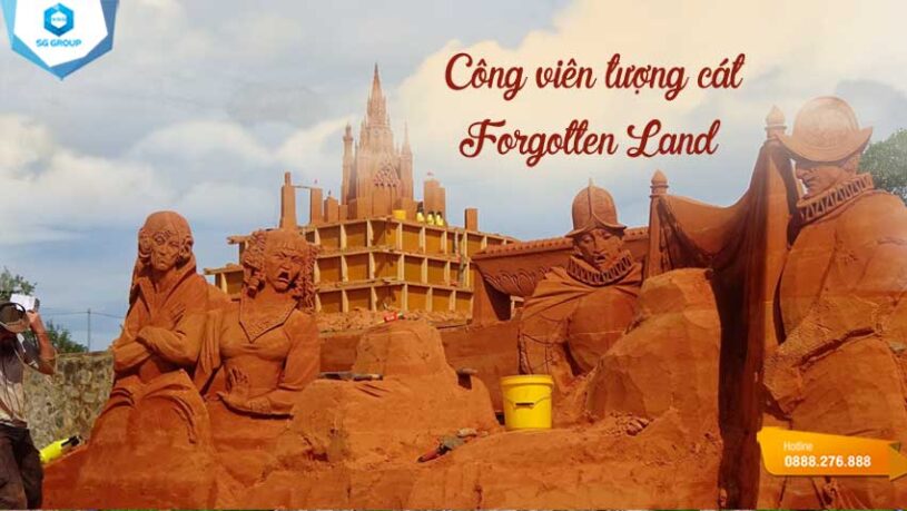 Cùng Saigontourism khám phá thế giới cổ tích tại công viên tượng cát Mũi Né Bình Thuận