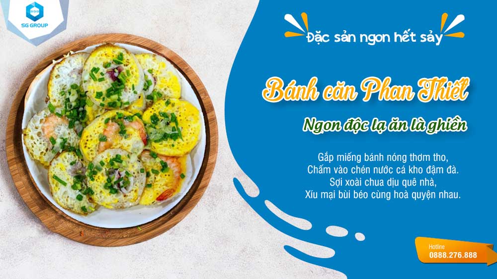 Saigontourism sẽ cùng bạn khám phá món bánh căn truyền thống này của Phan Thiết nhé!