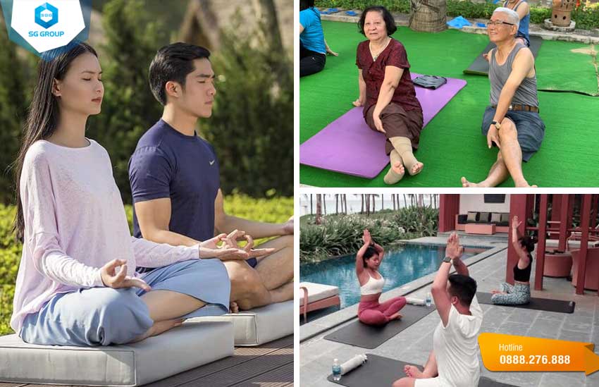 Trải nghiệm dịch vụ học yoga - Luồng khí mới giúp thư giãn cơ thế