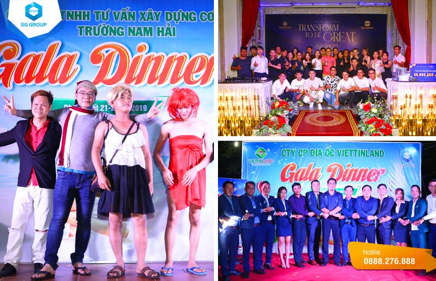 Tổ chức Galadinner khen thưởng và tri ân trong chương trình tour du lịch Ninh Chữ 3 ngày 2 đêm