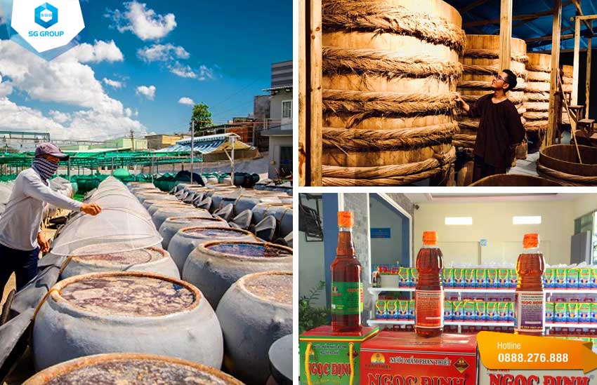 Ghé thăm làng nghề sản xuất nước mắm nổi danh ở Phan Thiết và mua đặc sản tặng người thân.
