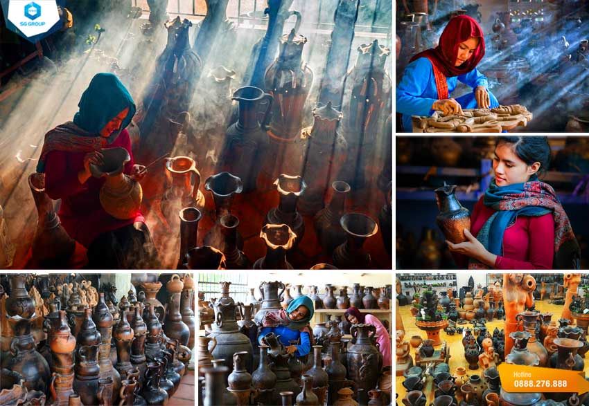 Tham quan và trải nghiệm làng gốm Bàu Trúc Ninh Thuận