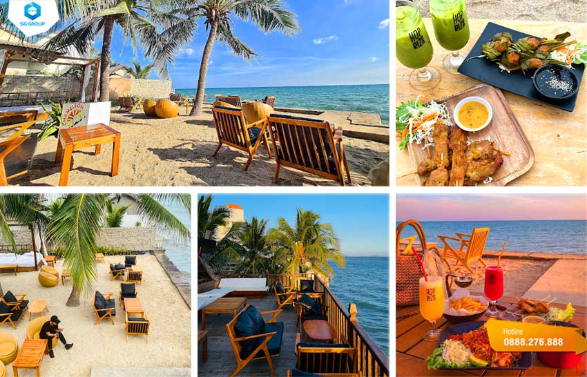 Chameleon Beach bar được đánh giá là một quán bar thiên đường bên bờ biển Mũi Né Phan Thiết