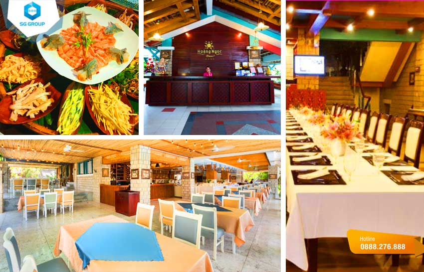 Nhà Hàng Hoàng Ngọc Resort là một trong những nhà hàng 4 sao của resort Hoàng Ngọc