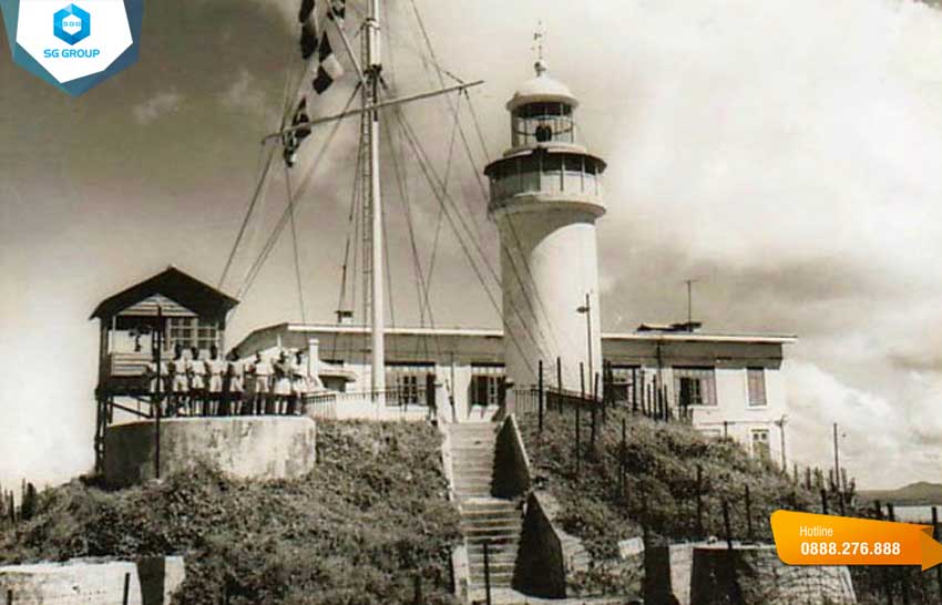 Hình ảnh hải đăng được chụp từ thế kỉ trước