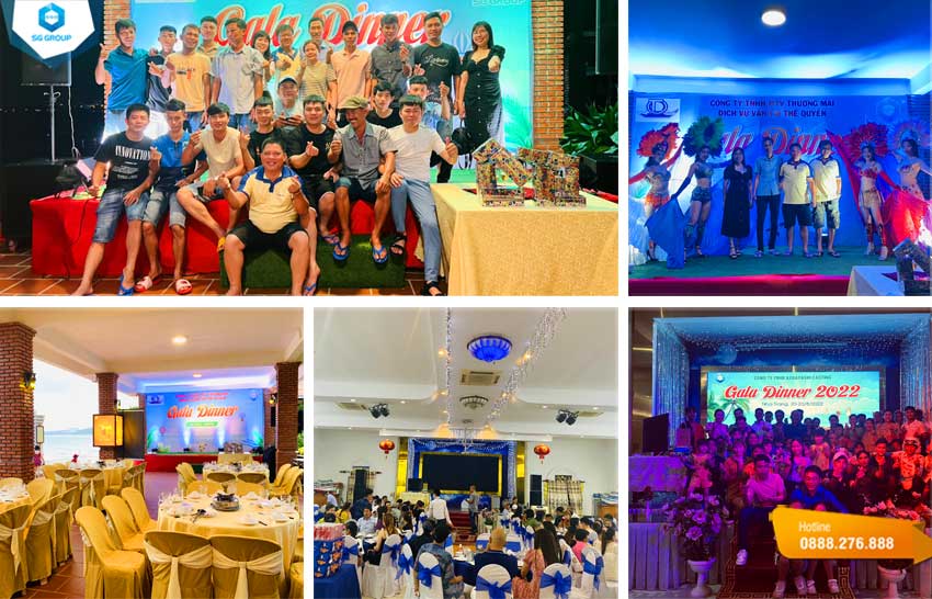 Tổ chức chương trình Gala Dinner trong tour đi Nha Trang 2 ngày 2 đêm độc đáo, ấn tượng