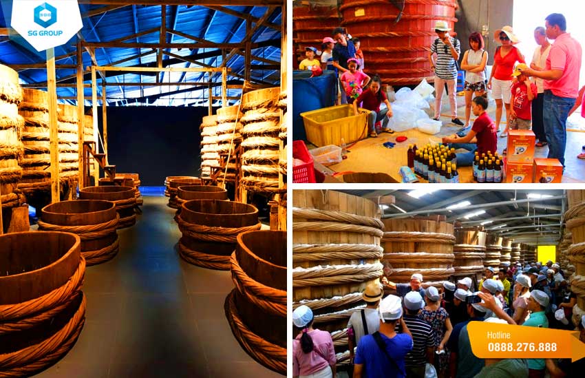 Quý khách sẽ được ghé thăm làng nghề làm nước mắm nổi tiếng ở Phan Thiết