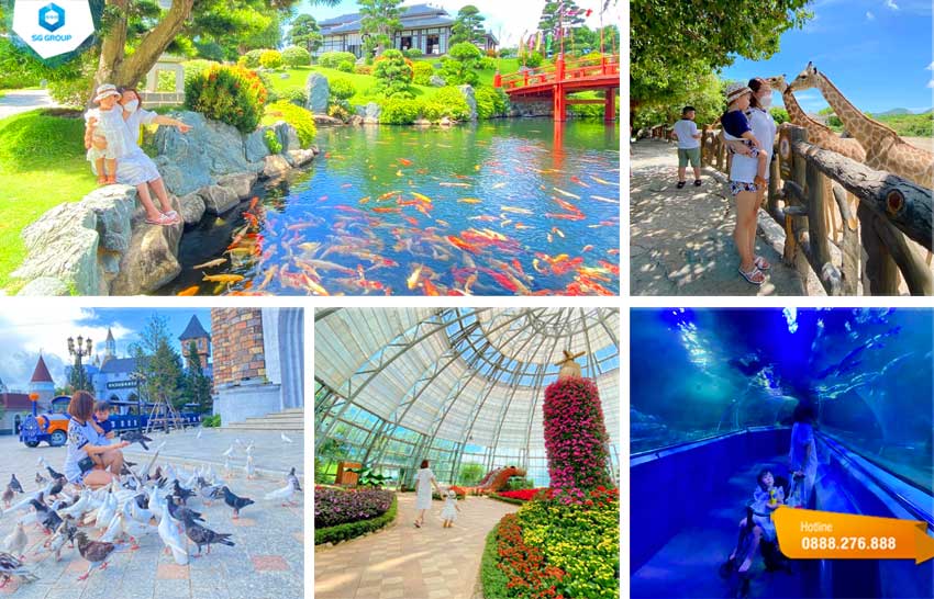 Vui chơi thả ga, tham quan vườn thú và thủy cung tại VinWonders cùng Saigontourism