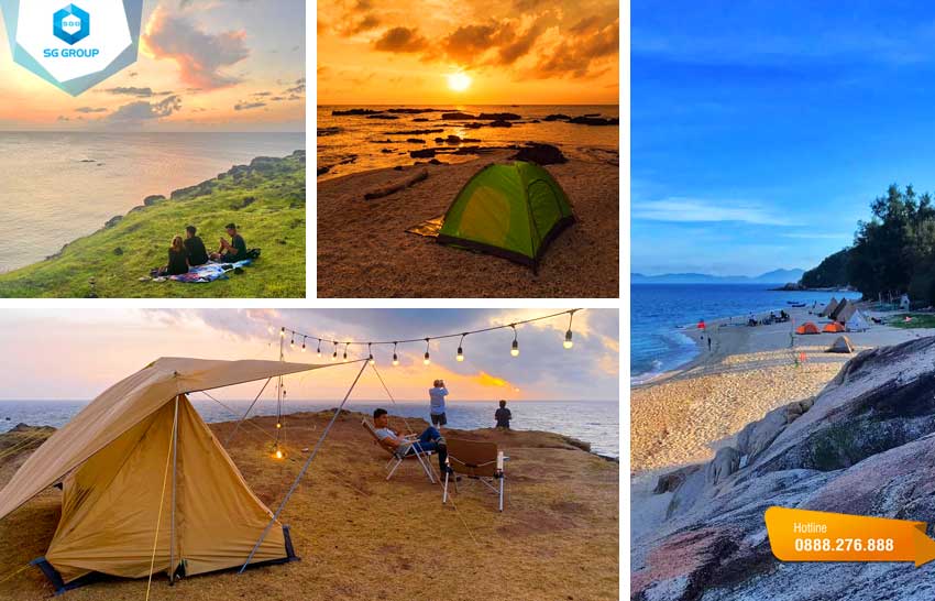 Cắm trại trên Đảo Phú Quý - Nơi "giữ chân" du khách khi phiêu lưu đến đây