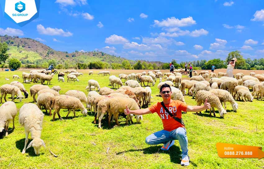Đồng cừu thuộc huyện Châu Đức, tỉnh Bà Rịa, nằm trên cung đường Phước Tân – Hội Bài