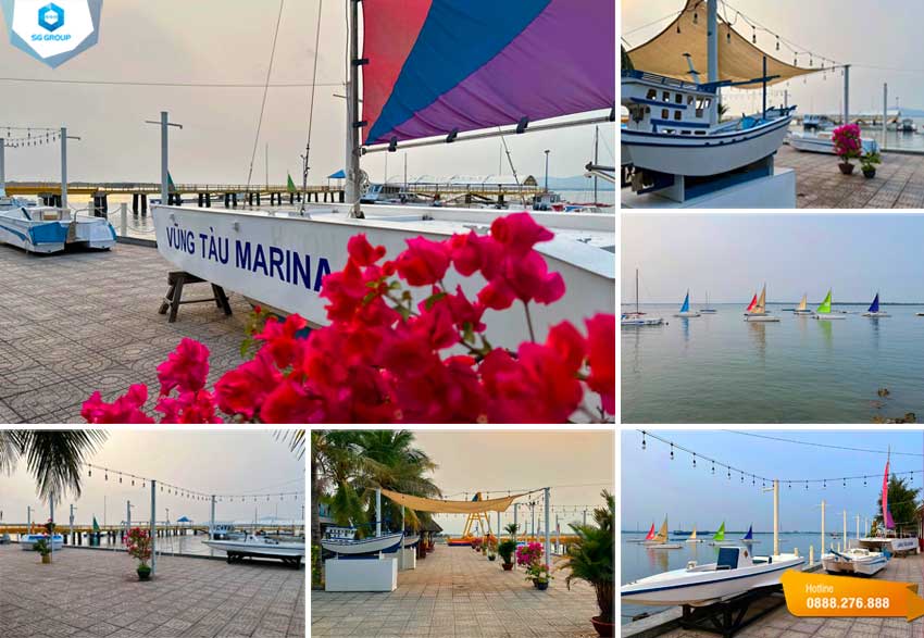 Bến thuyền Marina chính là bến du thuyền đầu tiên tại TP Vũng Tàu phục vụ neo đậu cano, tàu thuyền, du thuyền