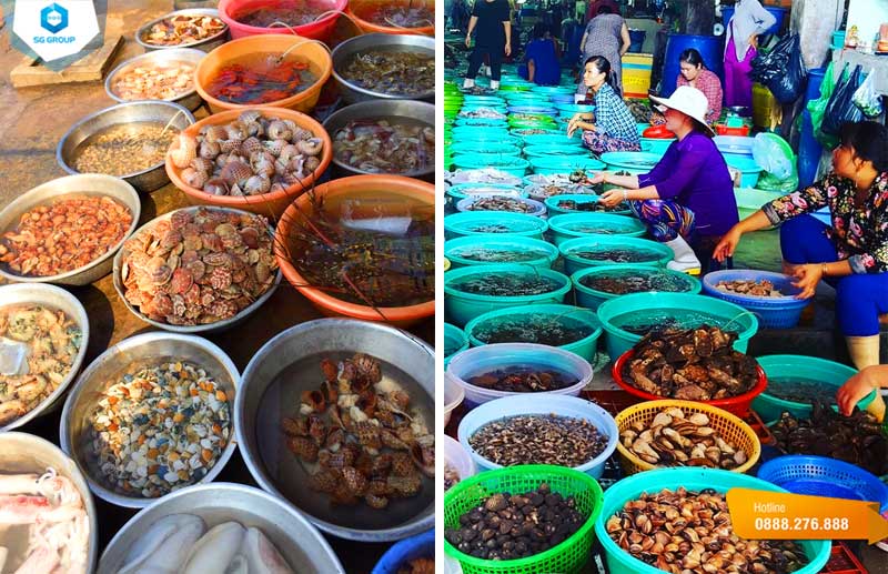 Cách lựa chọn hải sản tươi ngon tại chợ hải sản Mũi Né