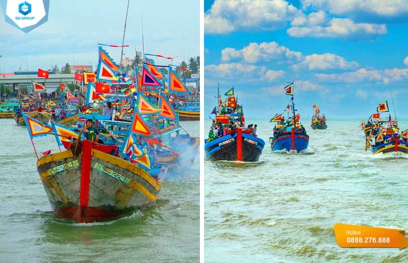Độc đáo với lễ hội cầu ngư đầy màu sắc ở Bình Thuận