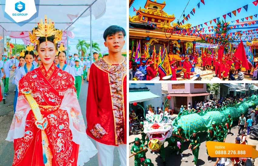Đặc sắc với lễ hội Nginh Ông Quan Thánh Đế Quân truyền thống ở Bình Thuận