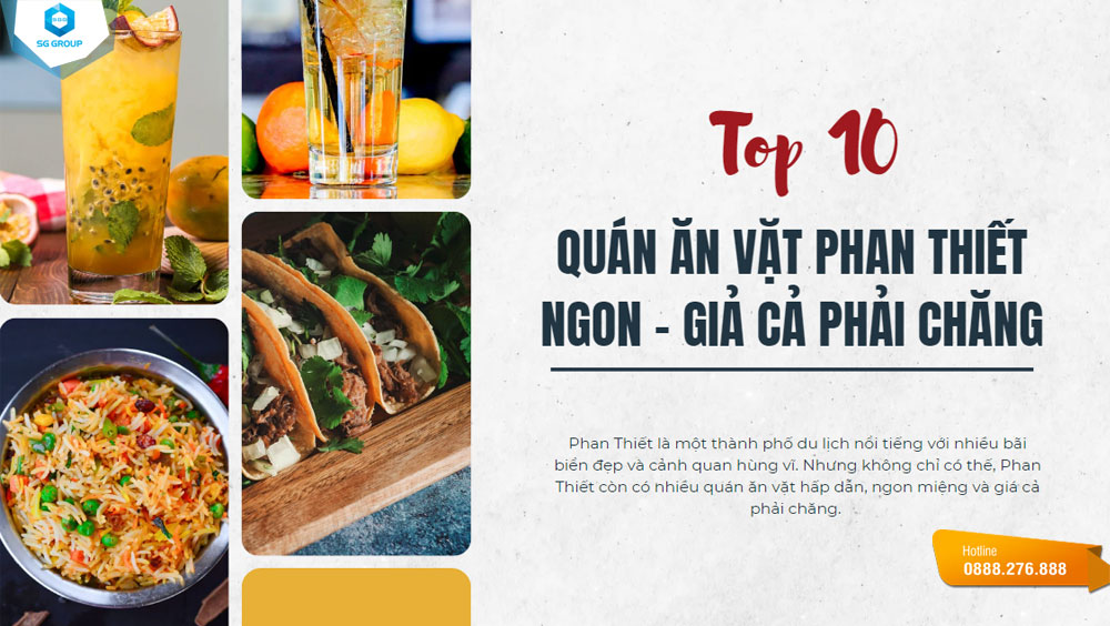 Cùng Saigontourism khám phá ngay danh sách 10 quán ăn vặt Phan Thiết ngon nhứt nách nhé
