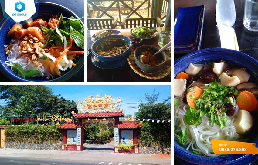 Nhà hàng chay Viên Châu có không gian yên tĩnh cùng menu các món chay siêu ngon