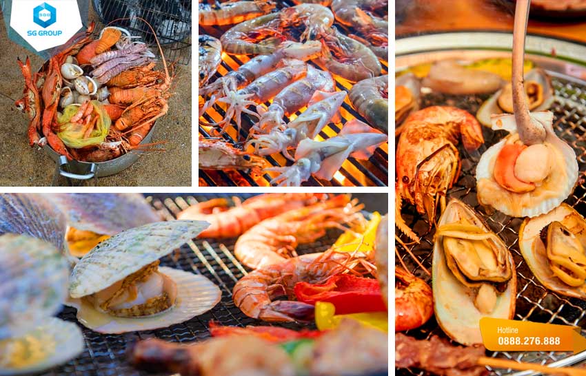 Hãy đến với Phan Thiết và trải nghiệm ẩm thực hải sản nướng bán rong trên bờ biển Đồi Dương