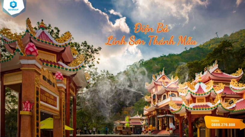 Cùng Saigontourism tìm hiểu Điện Bà Linh Sơn Thánh Mẫu nổi tiếng linh thiên ở Tây Ninh nhé!