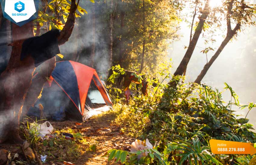 Trải nghiệm cắm trại qua đêm giữa rừng sâu Lò Gò - Xa Mát
