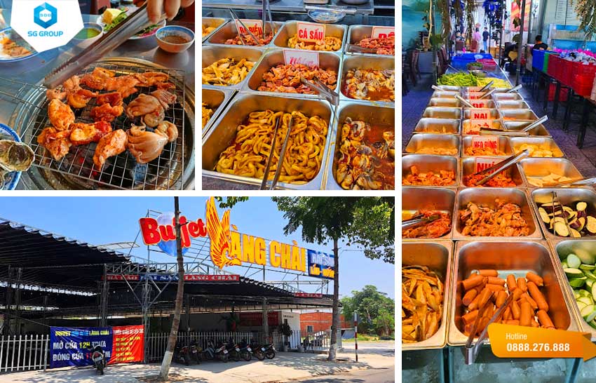 Làng Chài là quán buffet hải sản đẳng cấp tại Tây Ninh, với không gian ẩm thực sang trọng và phong phú
