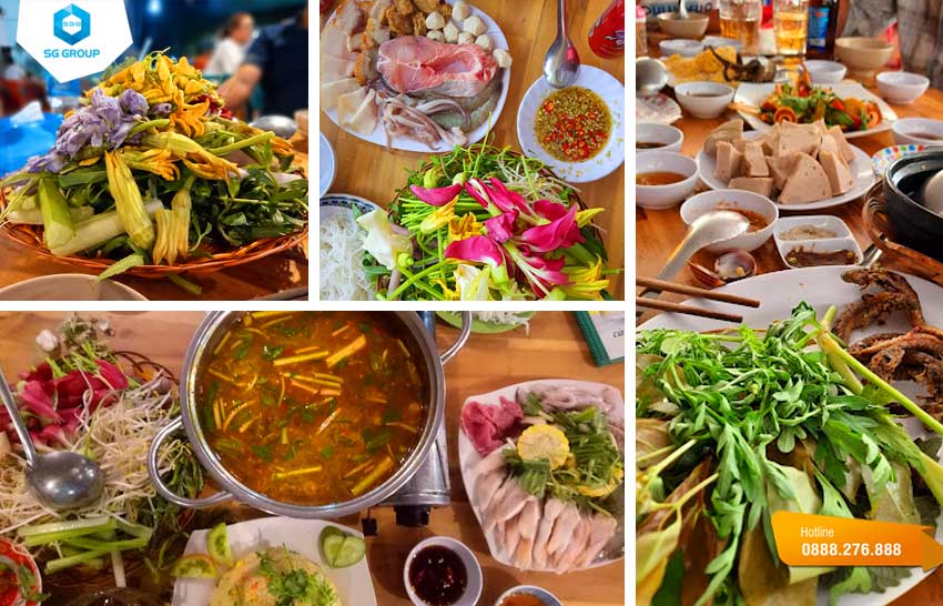 Lẩu mắm Cẩm Tú là quán ăn nổi tiếng ở Tây Ninh, chuyên phục vụ lẩu mắm với nhiều loại cá và thịt