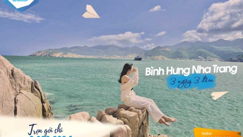 banner tour binh hung nha trang 3 ngay 3 dem Tour Bình Hưng Nha Trang 3 ngày 3 đêm