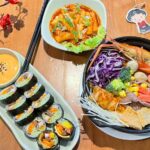 Hệ thống bàn ghế gọn gàng, sạch sẽ tại CITY HOUSE KOREAN