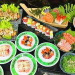 Những món sushi được làm từ các nguyên liệu tươi thu hút thực khác